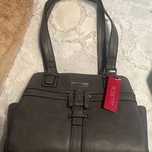 Rosetti Charcoal Shoulder Bag